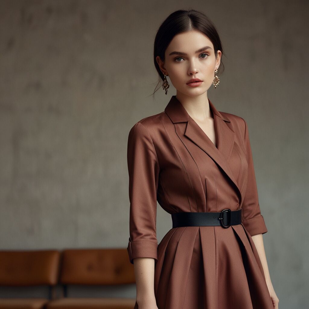 Creative use of belts for effortless style