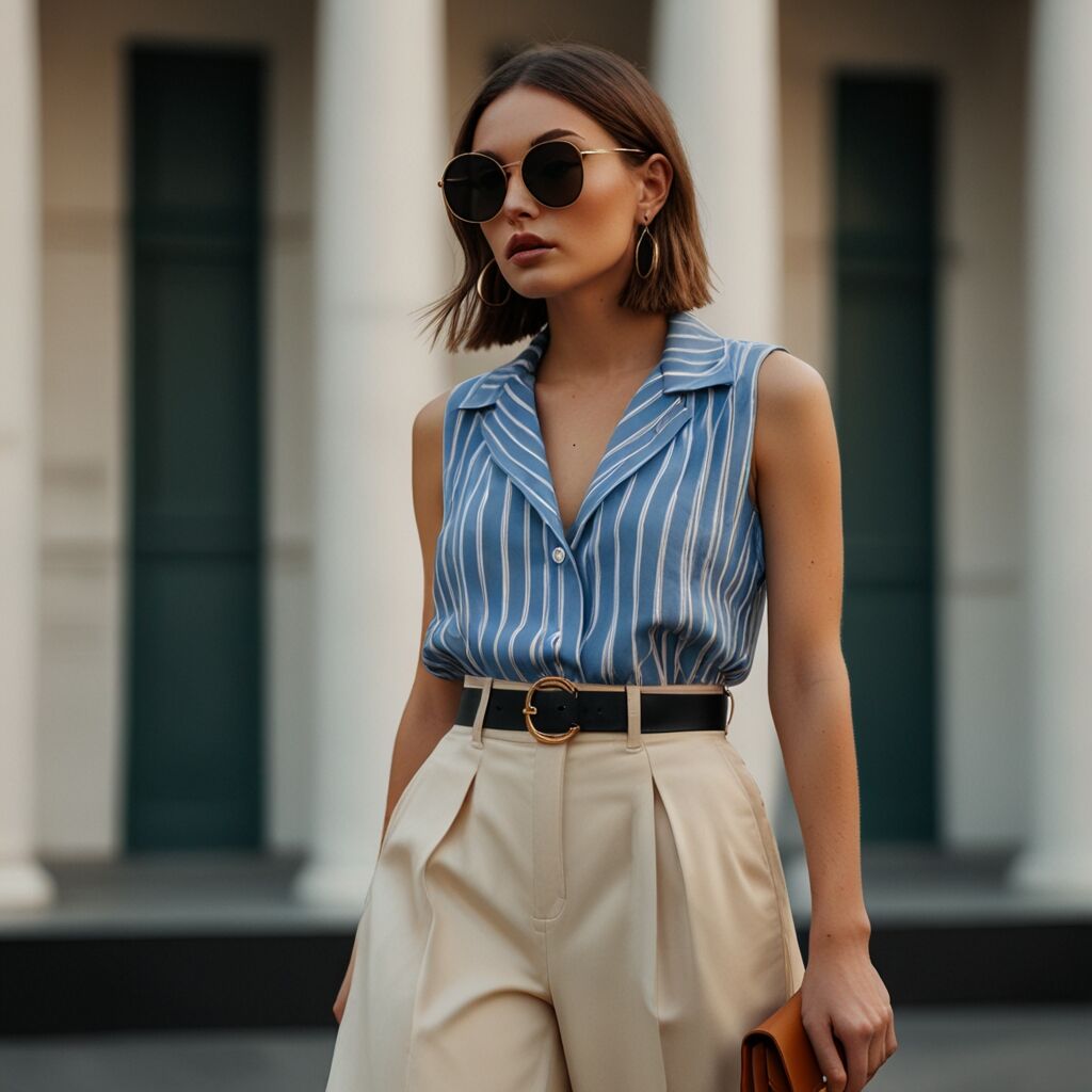 Women s chic resort casual outfit