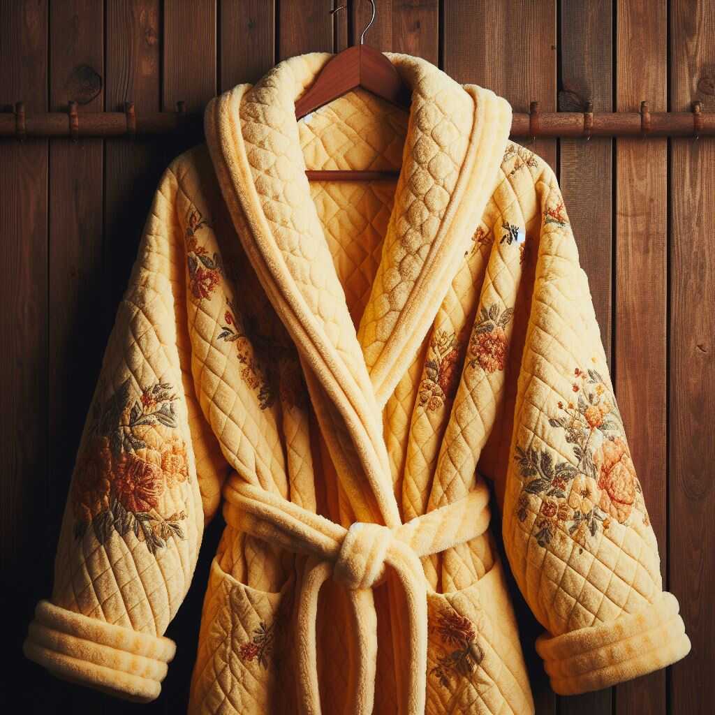 Exquisite details of Beijing Quilted Robe