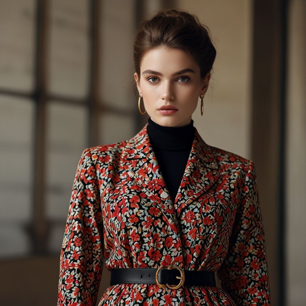 Statement earrings make bold impressions